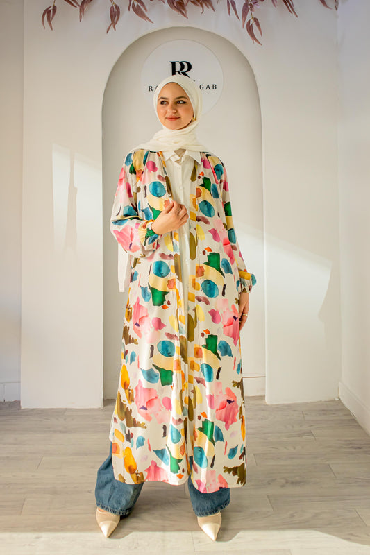 The magic colour cardigan