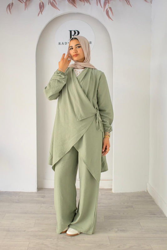 cardigan suit