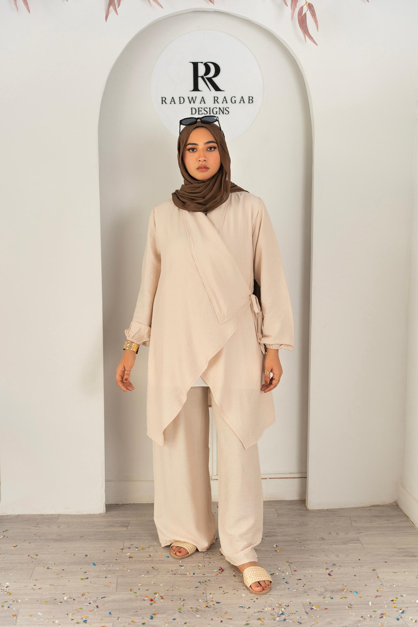 cardigan suit