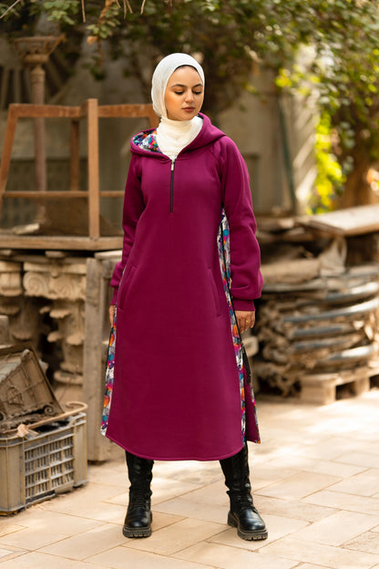 Two line hoddie