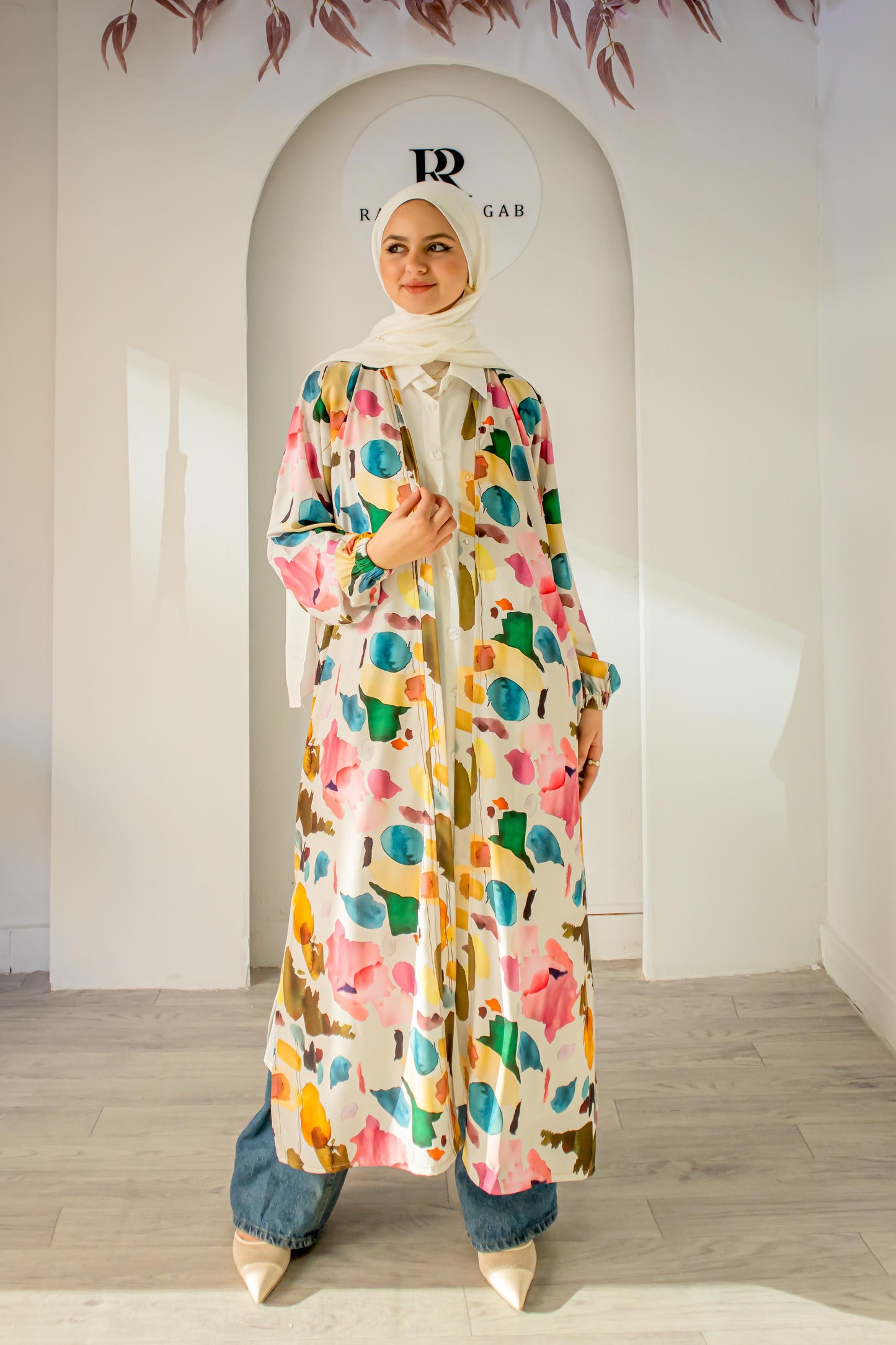 The magic colour cardigan
