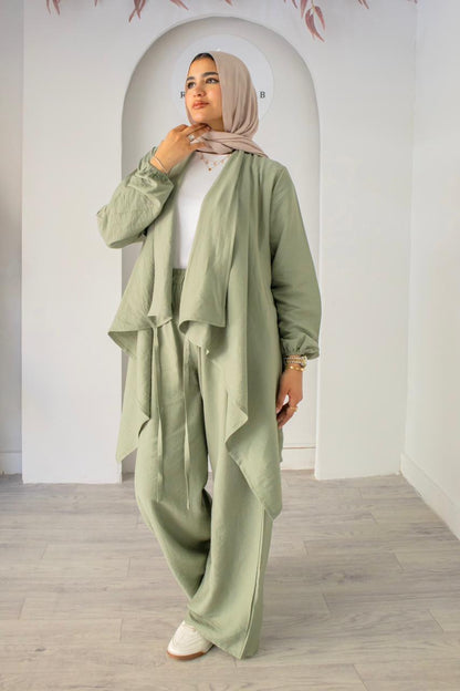 cardigan suit