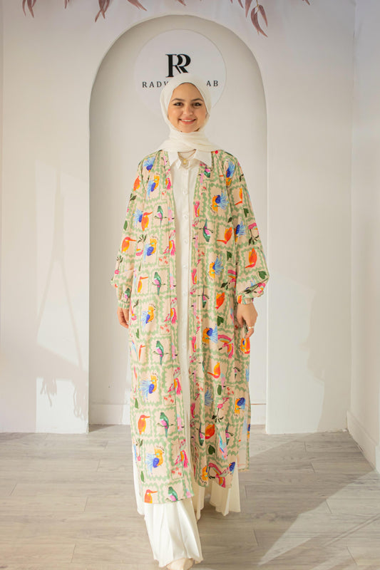 The magic bird cardigan